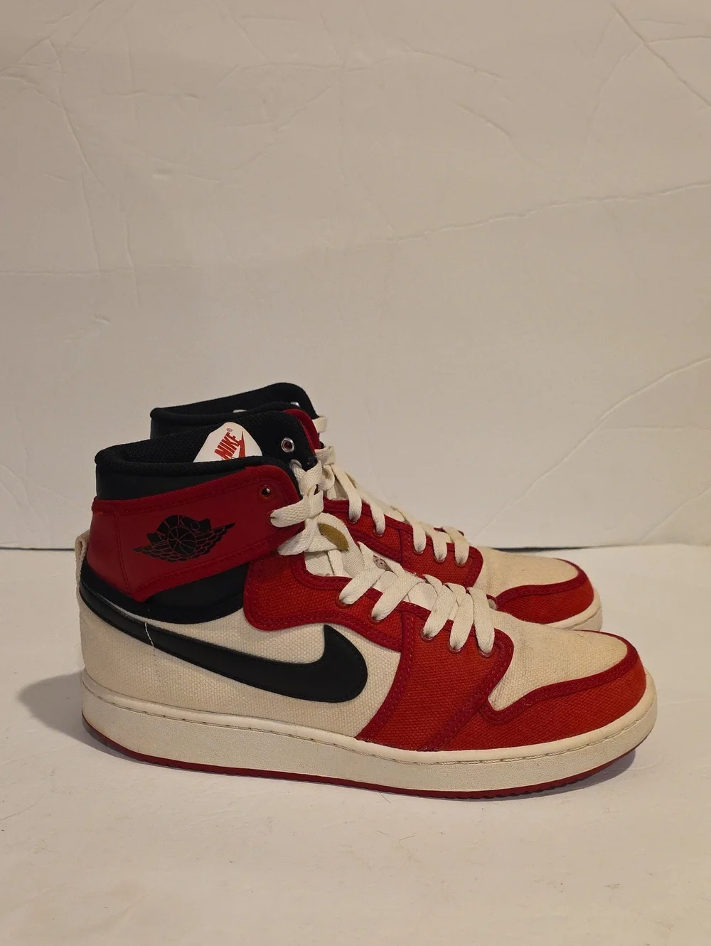 Nike Red Black White High-Top Sneakers 2013 Ajko Size 8 Chicago Jordan 1 Ajko